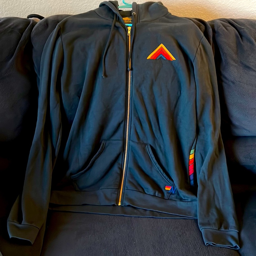 Aviator nation zip-up🌈